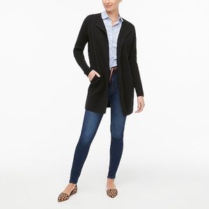 J. Crew Black Sweater- Jacket